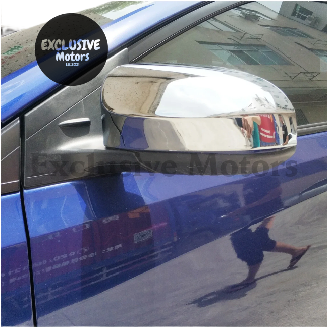 Chrome Side Mirror Covers For Toyota Vios/Yaris/Corolla