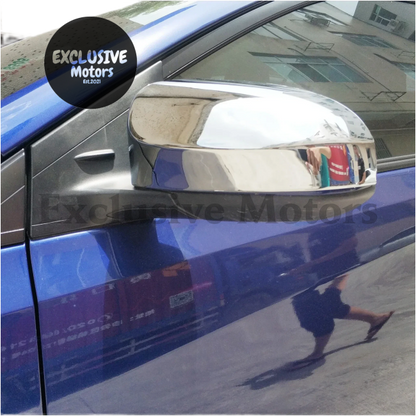 Chrome Side Mirror Covers For Toyota Vios/Yaris/Corolla