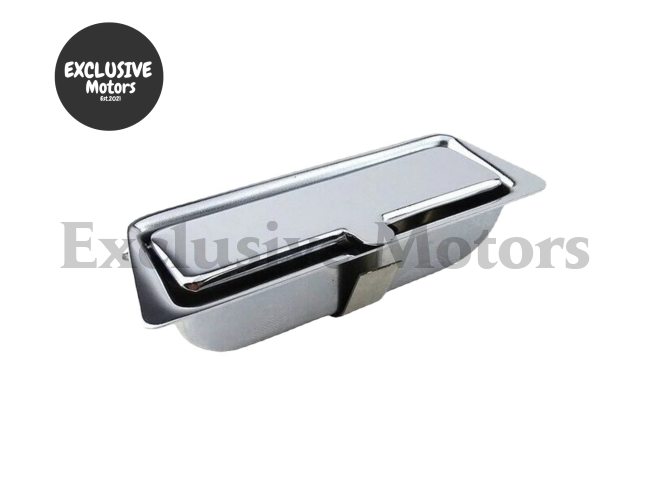 Classic Mini Chrome Ashtray with Flat Lid (1961-1971)