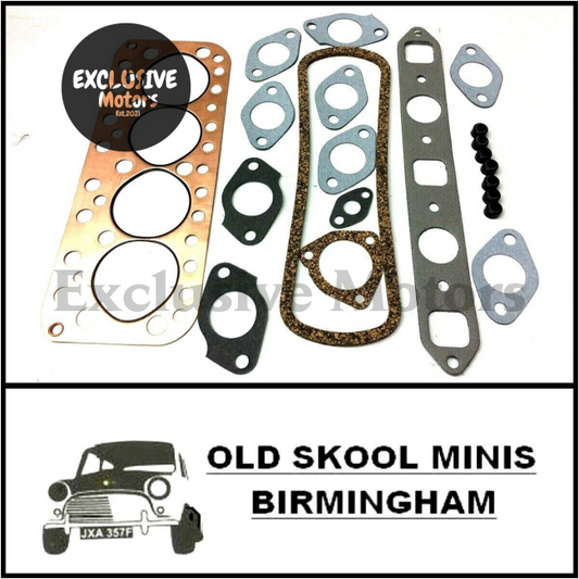 Classic Mini Copper Head Gasket Kit Set