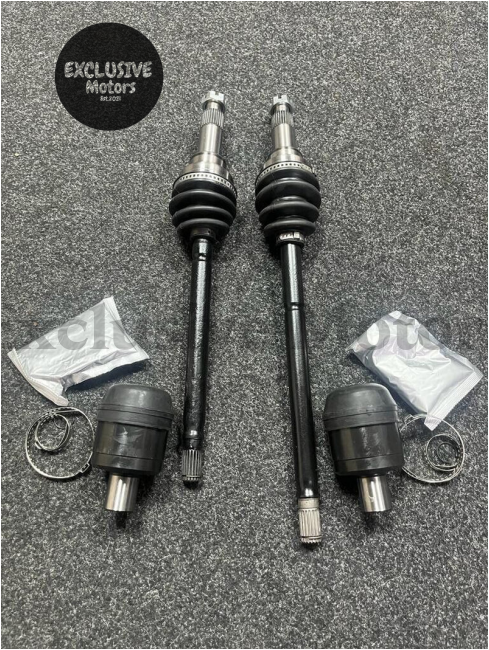 Classic Mini Driveshaft Complete with Inner & Outer CV Pot Joints (7.5" & 8.4" Brakes, Pair)