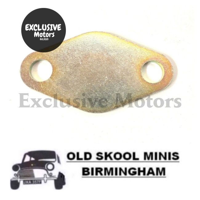 Classic Mini Heater Valve Tap Blanking Plate (Includes Gasket)