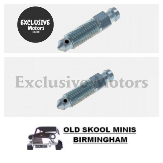 Classic Mini Rear Wheel Cylinder Bleed Nipples (x2)