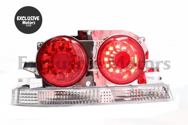 Clear Red LED Tail Lights for Nissan Skyline R33