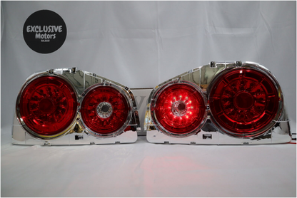 New Clear Red LED Tail Light for Nissan Skyline R34