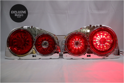 New Clear Red LED Tail Light for Nissan Skyline R34