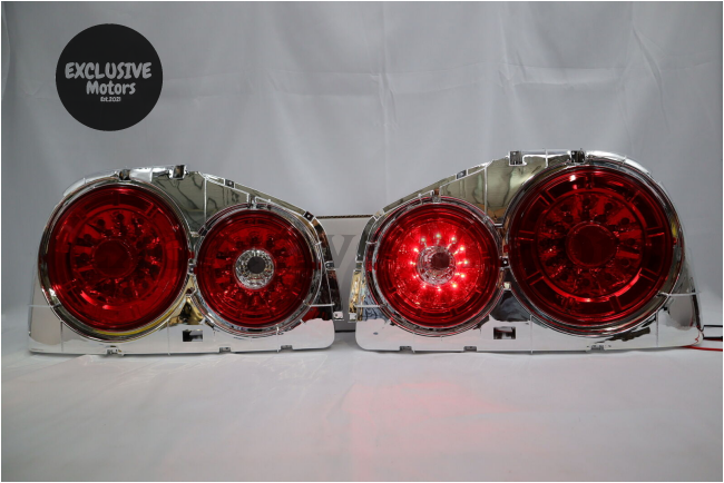 New Clear Red LED Tail Light for Nissan Skyline R34