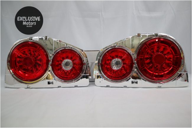 New Clear Red LED Tail Light for Nissan Skyline R34