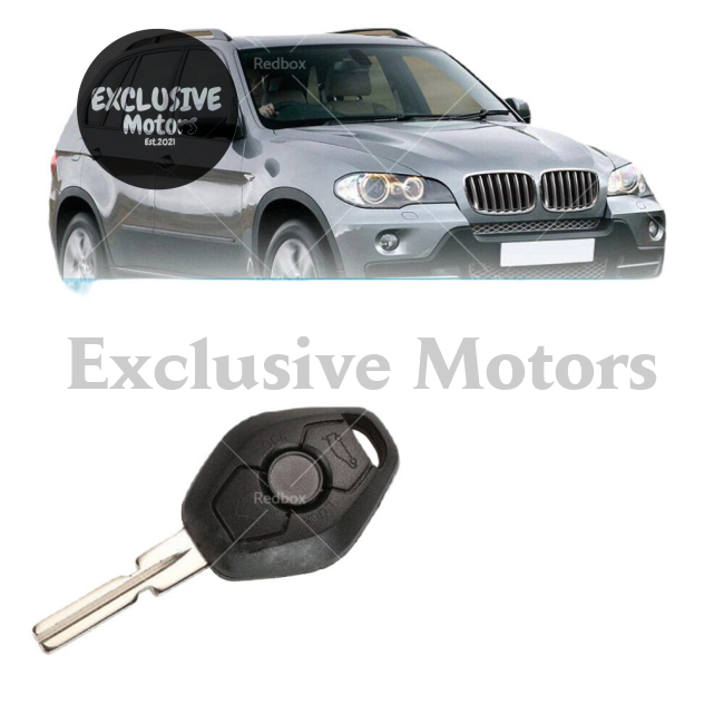 Complete Remote Car Key with Chip ID46 for BMW 3 Series, 5 Series, X3