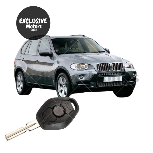 Complete Remote Car Key with Chip ID46 for BMW 3 Series, 5 Series, X3