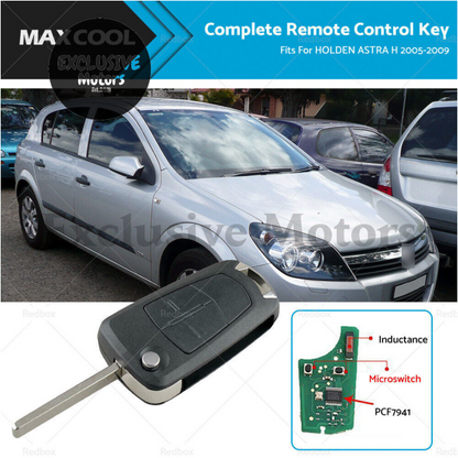 Complete Remote Control Key Fob for Holden Astra H (2005-2009)