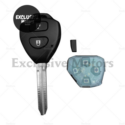 Complete Remote Key for Toyota Corolla, Hiace, RAV4 (2007-2010)