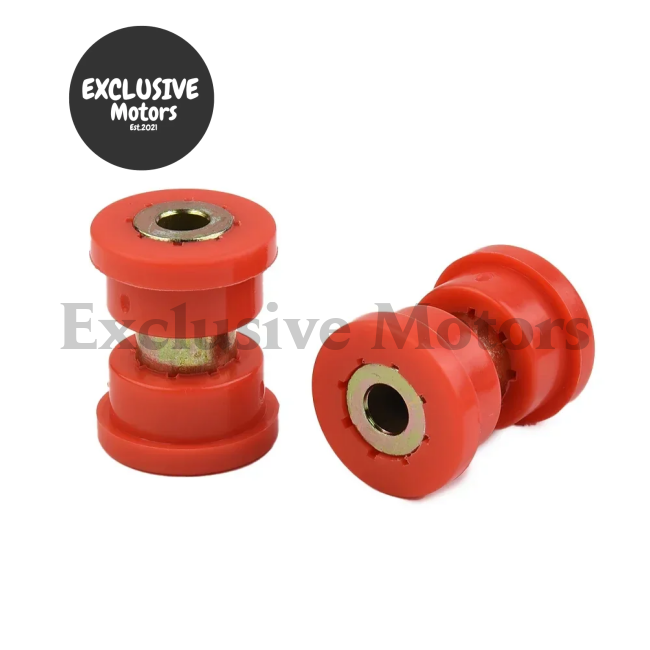 Complete Set Of Bushings For Lower Rear Control Arms Honda Civic Eg/Ek Series - Red Polyurethane