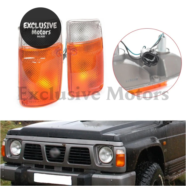 Corner Light Indicator Signal Lights For Nissan Patrol Gq Y60 (1987-1994)