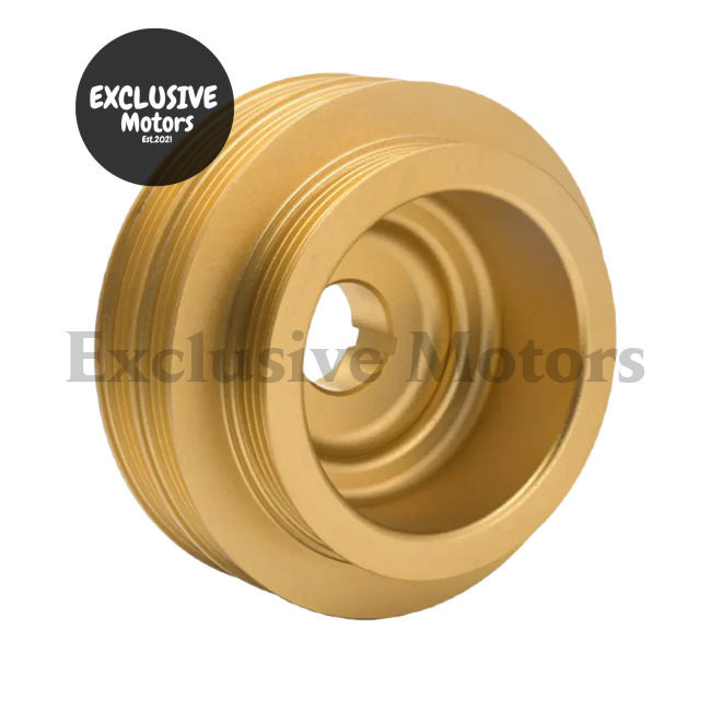 Crank Engine Pulley (Gold) For Honda Civic 1992-2000 (B16A B18C Engines)