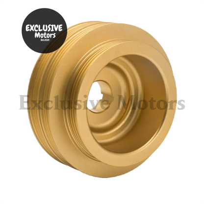 Crank Engine Pulley (Gold) For Honda Civic 1992-2000 (B16A B18C Engines)