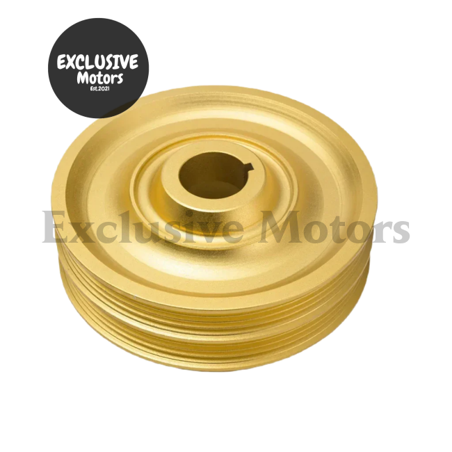 Crank Engine Pulley (Gold) For Honda Civic 1992-2000 (B16A B18C Engines)