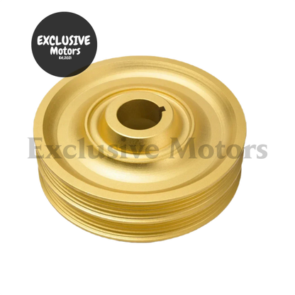 Crank Engine Pulley (Gold) For Honda Civic 1992-2000 (B16A B18C Engines)