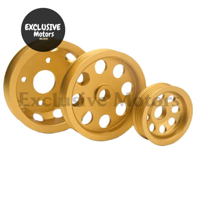 Crank Pulley For Nissan S14 S15 Sr20 Engine – Gold