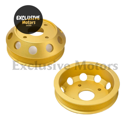 Crank Pulley For Nissan S14 S15 Sr20 Engine – Gold