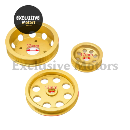 Crank Pulley For Nissan S14 S15 Sr20 Engine – Gold