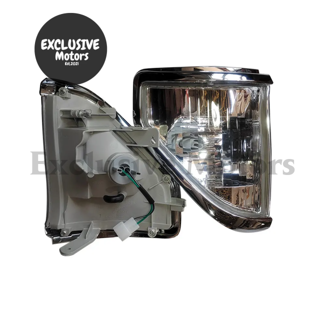Crystal Front Corner Lamp Turn Signal For Toyota Land Cruiser Prado (1990-1996)