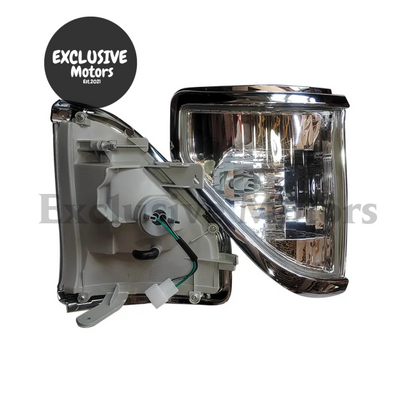 Crystal Front Corner Lamp Turn Signal For Toyota Land Cruiser Prado (1990-1996)