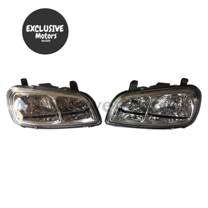 Crystal Glass Headlights For Toyota Rav4 (1998-2000) - 2Pcs Set