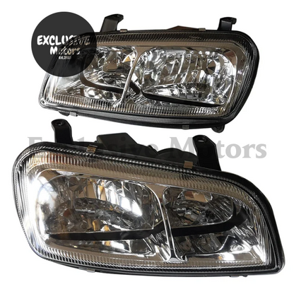 Crystal Glass Headlights For Toyota Rav4 (1998-2000) - 2Pcs Set