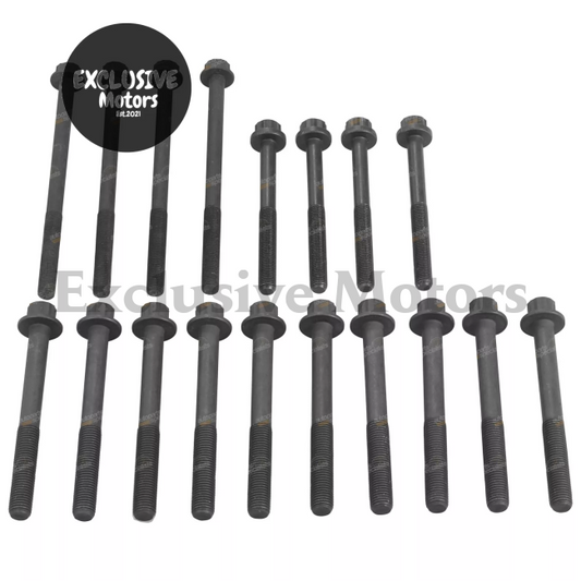 Cylinder Head Bolt Set For Toyota Hilux Kzn165 3.0L 1Kz-Te 1999-2005