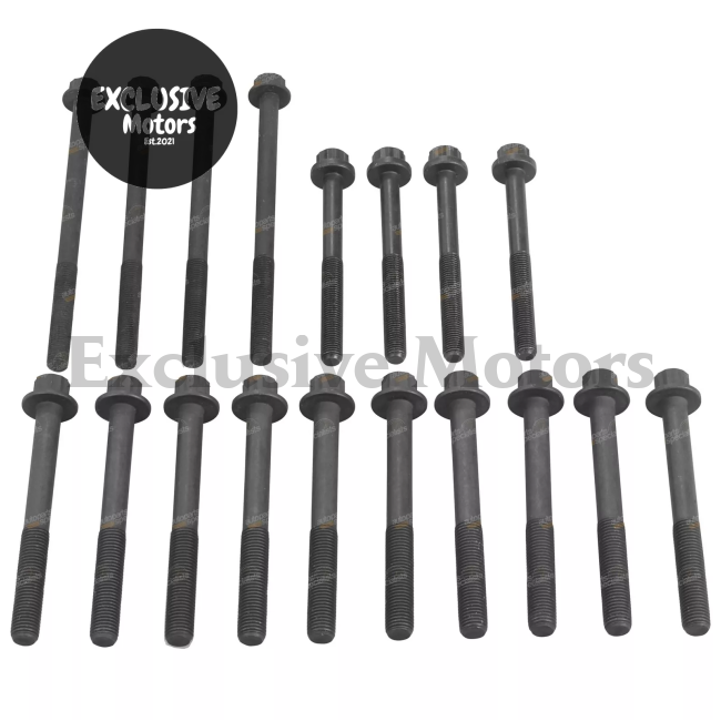 Cylinder Head Bolts For Ford Ranger Pj Pk 4Cyl 2.5L 3.0L Wlat Weat 2007-2011