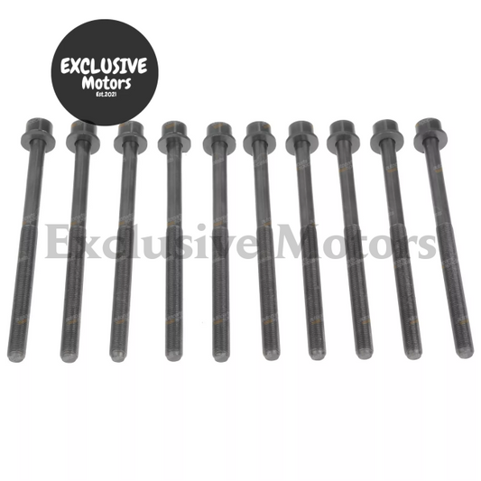 Cylinder Head Bolts For Mitsubishi Triton Mq Mr 4Cyl 2.4L 4N15 2015-2020