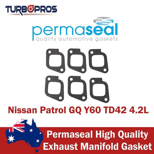 Permaseal Exhaust Manifold Gasket for Nissan Patrol GQ Y60 TD42 4.2L