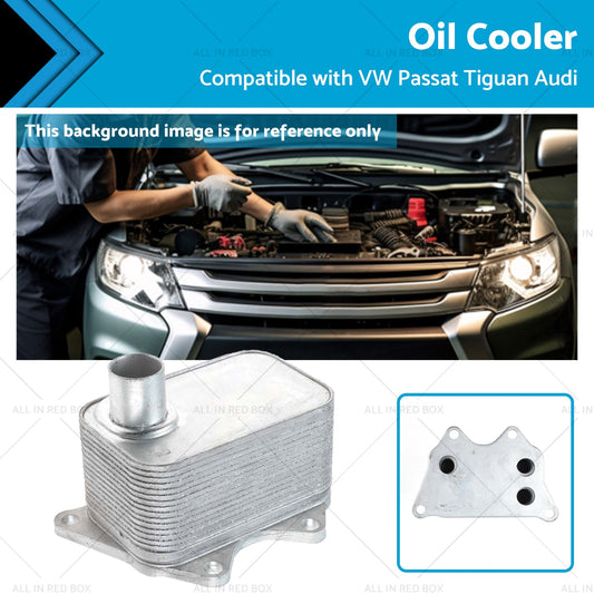 Oil Cooler for VW Passat Tiguan Audi A4 A5 A6 TT Skoda Octavia 2005-2023