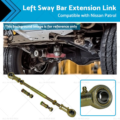 LH Rear Sway Bar Extension Link for 2 inch  - 8 inch  Suitable for Nissan Patrol GU GQ-0