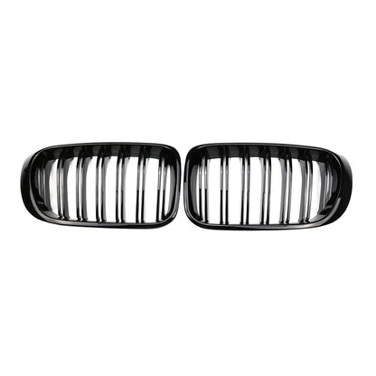 Front Bumper Kidney Grille Grill Suitable For BMW X3 F25 / X4 F26 2014-2017-0