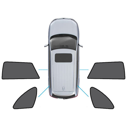 Magnetic Mesh Sun Blind Shade Suitable for Subaru Outback 15-20 On Front / Rear-4