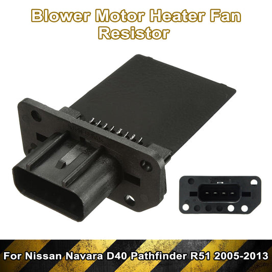 Blower Motor Heater Fan Resistor Fit Nissan D40 Navara Pathfinder R51 2005-2013-0