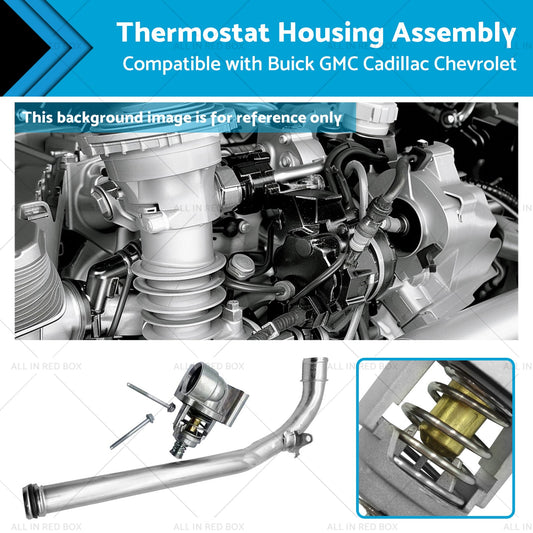 Thermostat Housing Assembly Suitable for Buick GMC Cadillac Chevrolet 12673659-0