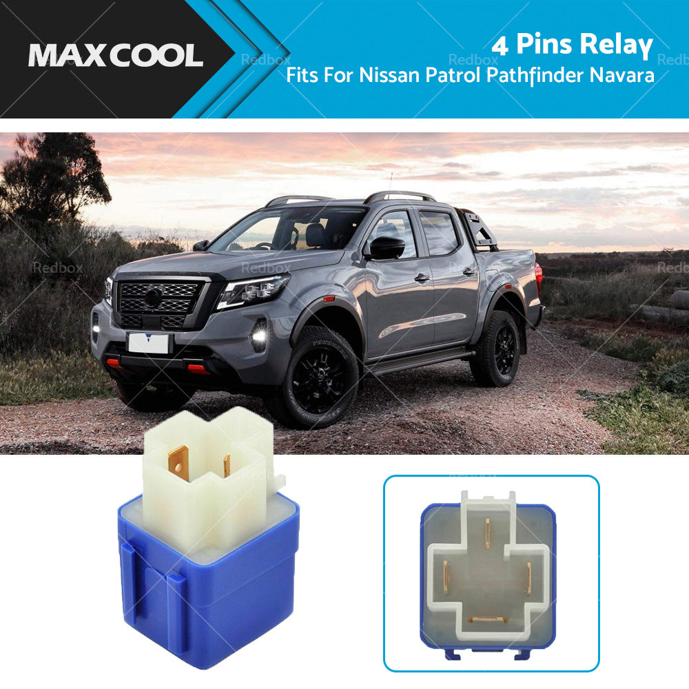 Car Relay 4Pin Fit For Nissan Patrol GQ Y60 GU Y61 Pathfinder R50 Navara D22 D40-0
