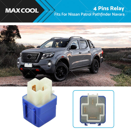 Car Relay 4Pin Fit For Nissan Patrol GQ Y60 GU Y61 Pathfinder R50 Navara D22 D40-0