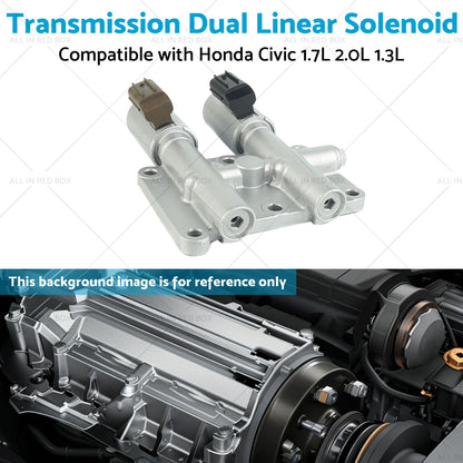 Transmission Dual Linear Solenoid Suitable for Honda Civic 1. 7L 2. 0L 1. 3L 01-05-4