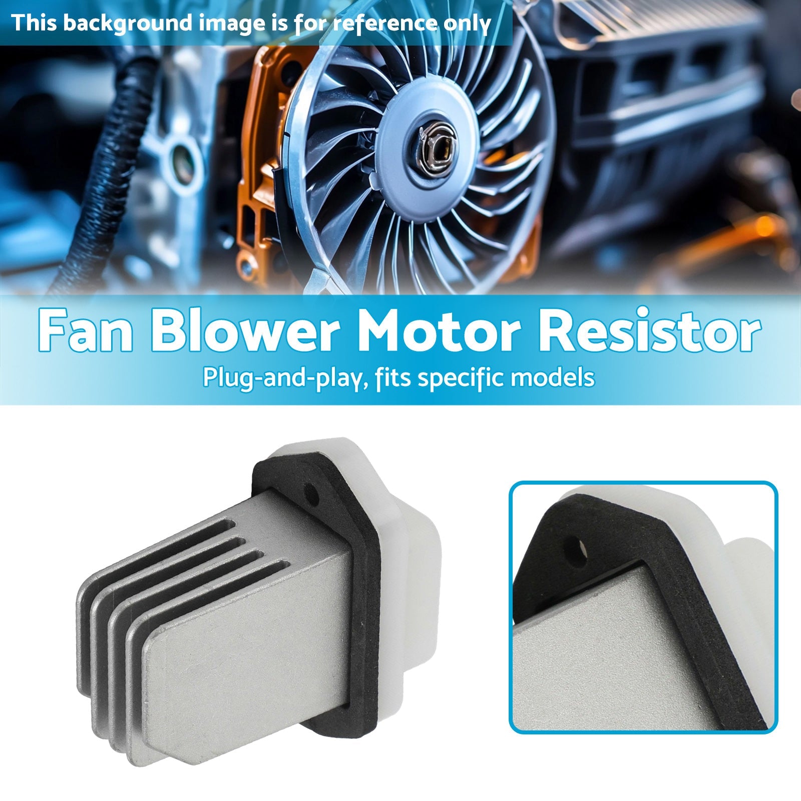 Blower Motor Resistor Suitable For Nissan X Trail T31 Climatic 07-14 27226-70T03-1
