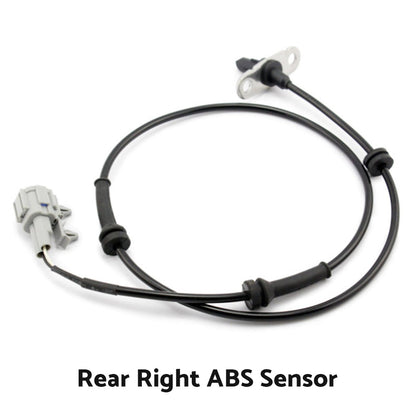 2 x ABS Sensors Rear Left  and  Right for Nissan Navara D22 D40 2005-2014 2. 5L 4. 0L