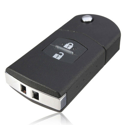 1x 2-Buttons Car Key Case Cover Shell Suitable For Mazda 3 5 6 RX7 RX8 BT50-1