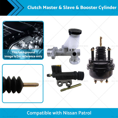 Clutch Slave  and  Master  and  Booster Cylinder Suitable for Nissan Patrol GU Y61-1