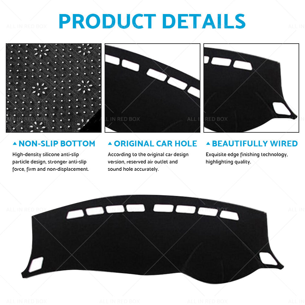 Non-Slip Dash Mat Suitable For Nissan Pulsar B17 C12 2013-2016 Dashboard Cover-3