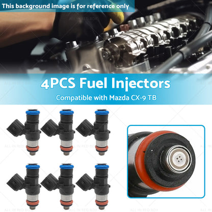 6PCS Fuel Injector Suitable For Mazda CX-9 CX9 TB 3. 7L CA CAY Petrol SUV 07-19-2