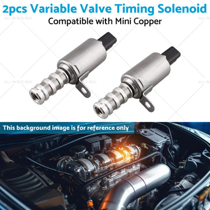 2x Variable Valve Timing Solenoid Suitable for MINI Cooper Countryman L4 R56 R60-4