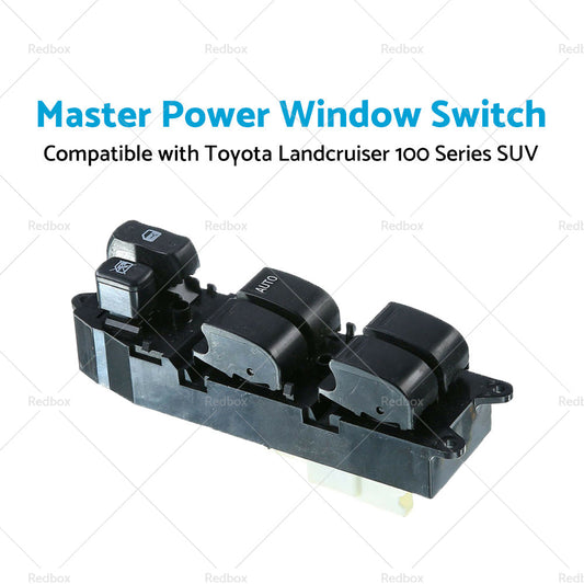 Power Master Window Switch Suitable For Toyota Landcruiser 100 Series 98~02-0